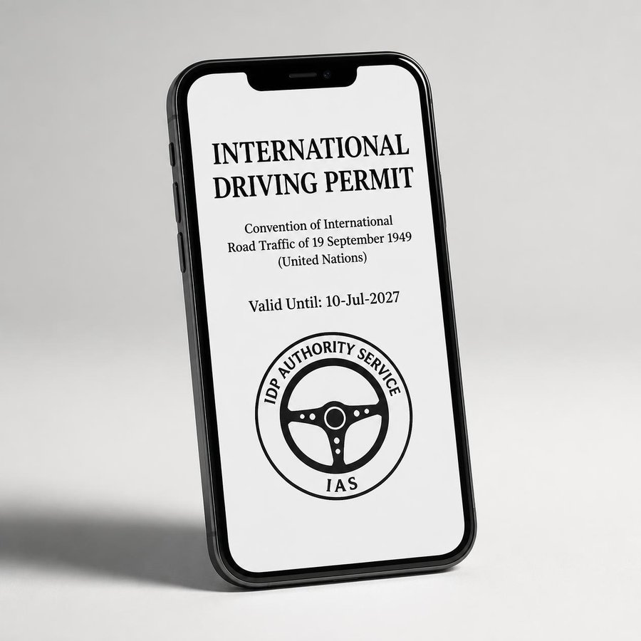 Digital International Driver Permit