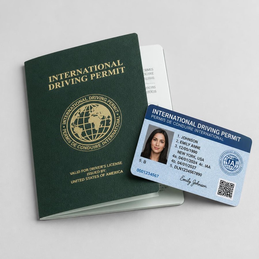 Physical International Driver Permit